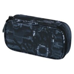 Školní penál etue s dvojitou chlopní Baagl Technic.