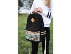 TopBags Canvas Batoh Canvas TopBags Winter Paterrn Černý 16 l - Image 2