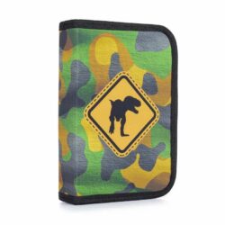 Jednopatrový penál do školy Oxybag se dvěma chlopněmi.