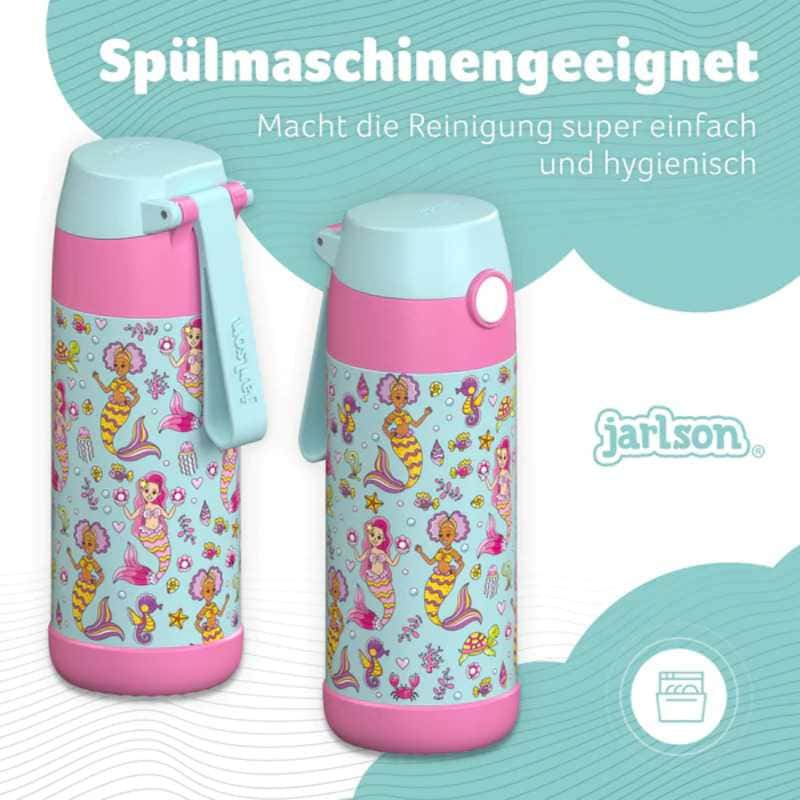 Dětská nerezová termoláhev na pití JARLSON MALI Mořská panna 350 ml - Obrázek 2