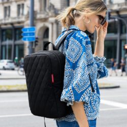 Batoh Reisenthel Classic Backpack M Rhombus black - Image 2