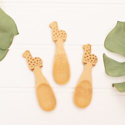 Bambusové lžičky 3 ks Sass & Belle Gigi Giraffe - Image 2