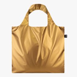 Nákupní taška LOQI TRAVEL COLLECTION Germany Metallic Gold - Image 2