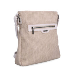Crossbody kabelka s přední zipovou kapsou