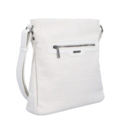 Crossbody kabelka s přední zipovou kapsou