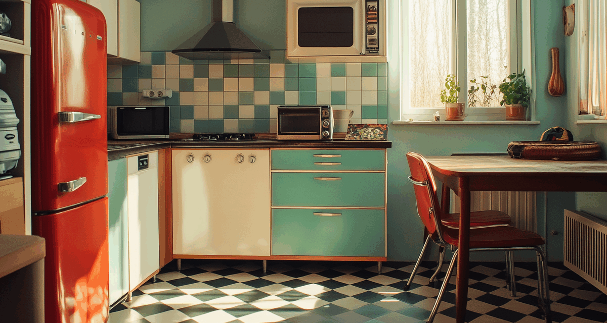 Kuchyně z Polska: Retro styl a moderní design