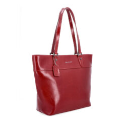 Elegantní shopper kabelka z kůže saffiano