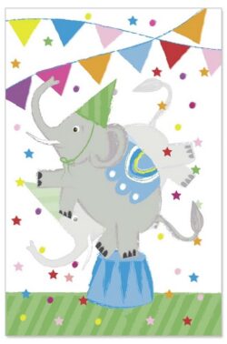 Přání s obálkou Artebene Elephant