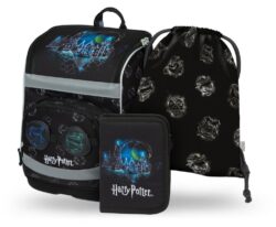 BAAGL SET 3 Zippy plus Harry Potter Bradavice Lumos: aktovka