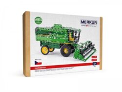 Stavebnice Merkur Kombajn – model kombajnu s mechanickými funkcemi