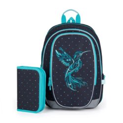 Cenově výhodný školní set Topgal MIRA 24009 SET SMALL obsahuje školní batoh a penál ve stejném designu.