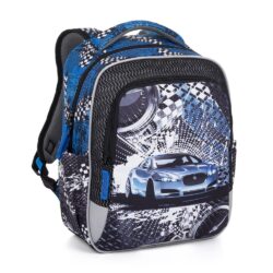 Předškolní batoh Bagmaster MINI 24 B Auto– lehký