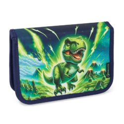 Školní penál s motivem dinosaura