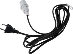 Závěsný kabel délka 3,5 m E14 Star Trading Lacy - černý