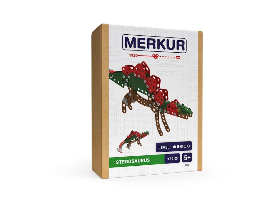 Stavebnice Merkur Stegosaurus– 172 dílků pro kreativní stavění