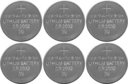 Sada 6 lithium baterií CR2032 Star Trading