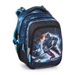 Tříkomorový školní superbatoh pro prvňáčky