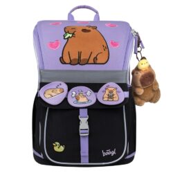 Školní aktovka Baagl Zippy Kapybara – ergonomická aktovka pro 1. třídu