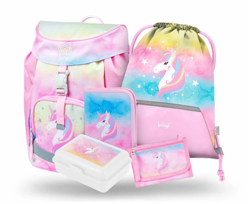ŠKOLNÍ BATOH AIRY RAINBOW UNICORN