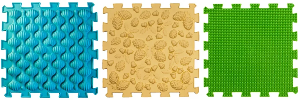 senzorické položky, detail